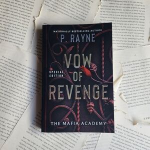 Vow Of Revenge By P. Rayne New Unread Paperback Book Mafia Romance Piper Rayne